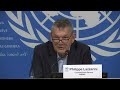LIVE: UNRWA chief briefs media on the humanitarian situation in Gaza  - 17:49 min - News - Video