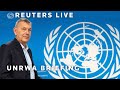 LIVE: UNRWA chief briefs media on the humanitarian situation in Gaza
