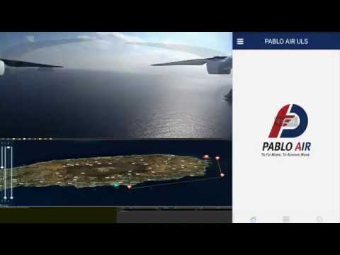 Accomplished drone logistics solution in Jeju island flying over the ocean