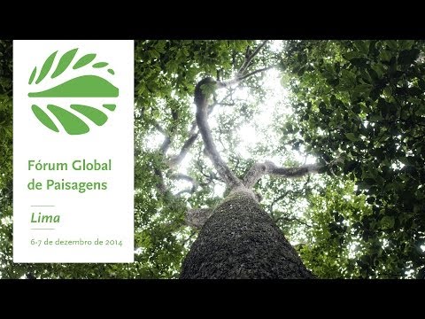 Convite para o Fórum Global de Paisagens 2014