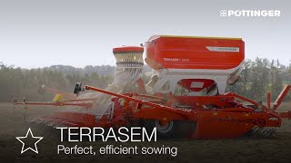 TERRASEM trailed mulch seed drills, your advantages