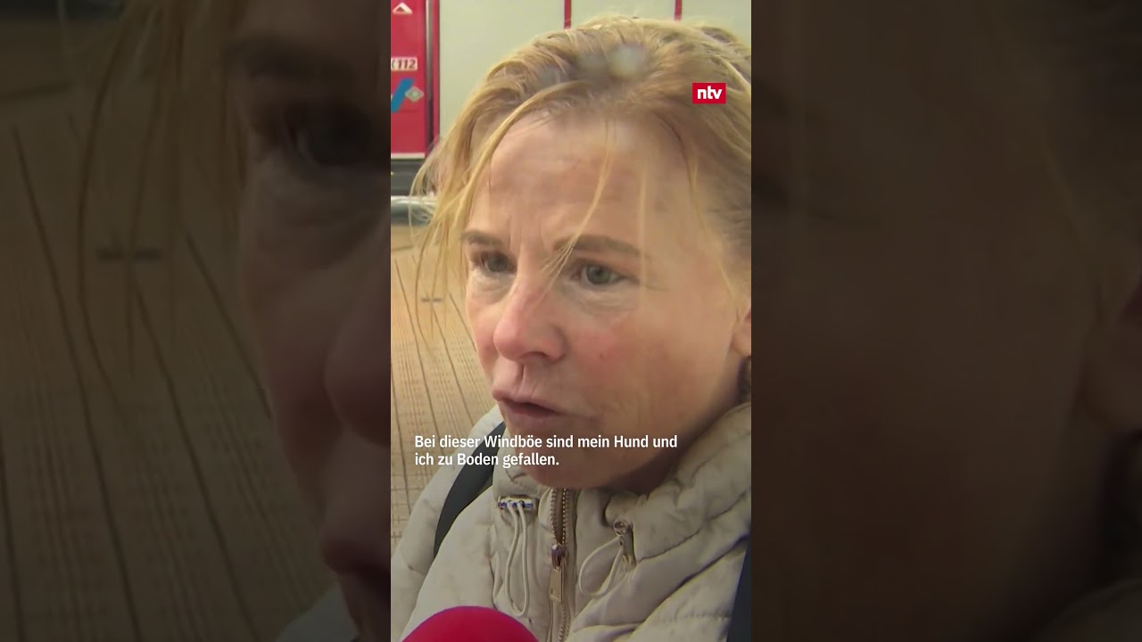 Sturm reißt Bäume und Menschen um - Warnung für Küste | ntv