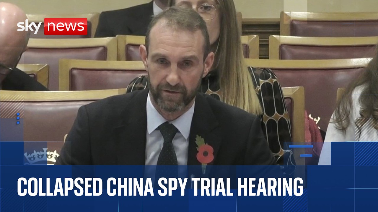 Committee hearing on the collapse of the China spy trial