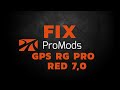 GPS RG PRO RED Promods FIX v7.0