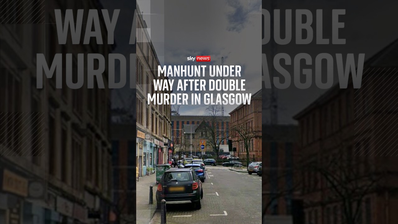 Manhunt under way after double murder in Glasgow
