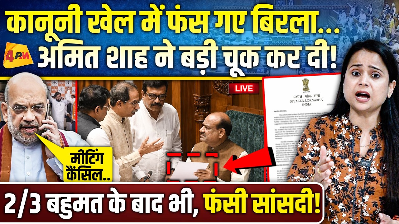अचानक बिरला ने बुलाई मीटिंग… बागी सांसदों ने पलटी मारी, मचा बवाल!