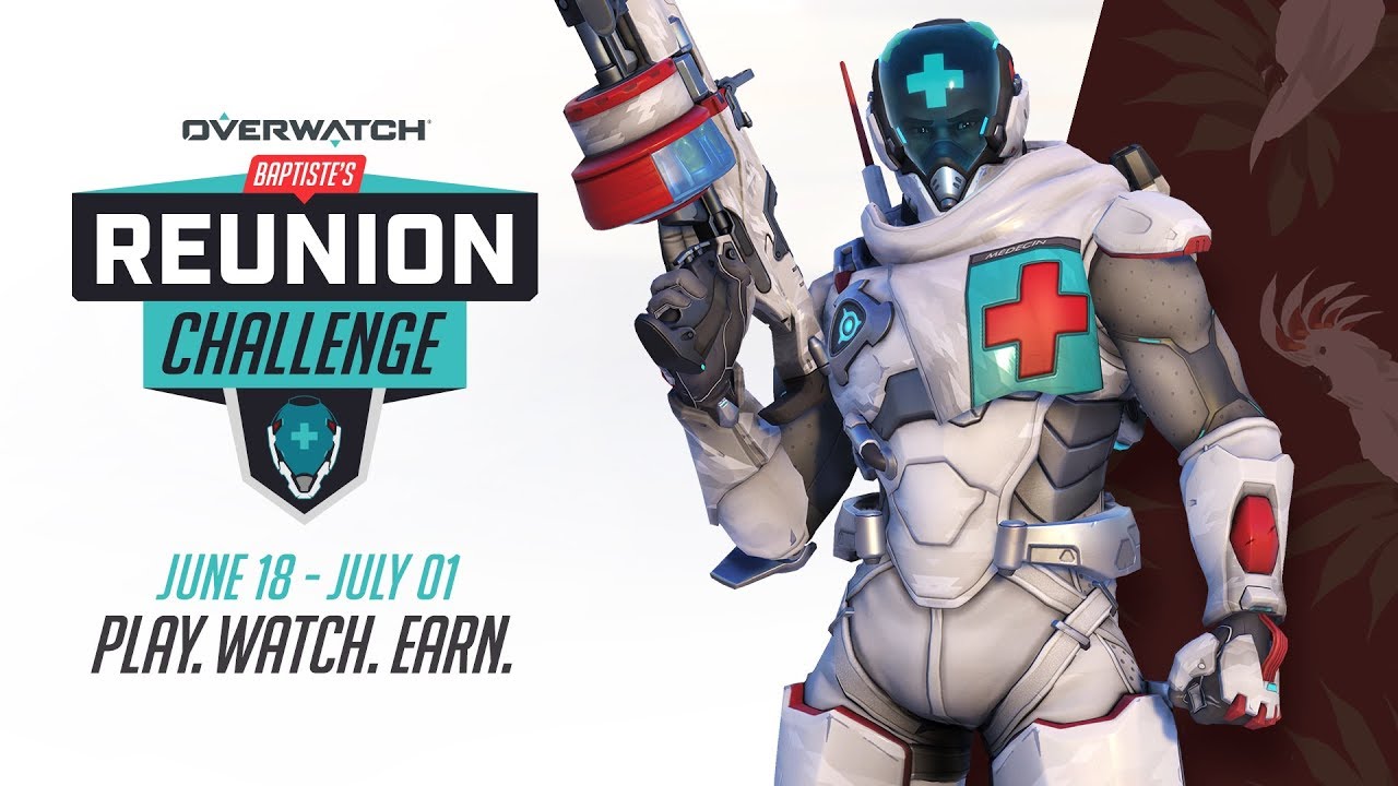 Overwatch launches Baptiste Reunion Challenge