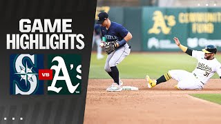 Mariners vs. A's Game Highlights (6/4/24) | MLB Highlights