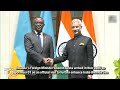 EAM Jaishankar Meets Rwandan Counterpart Biruta at Hyderabad House | News9