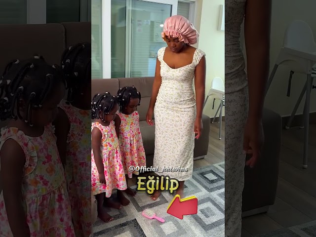 Kızlarına Zarafeti Böyle Öğretti❗🤍 (@Official_kktwins)