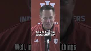 Indiana HC Curt Cignetti on Ohio State's win #cfb #football #indiana