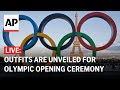 LIVE: Outfits for 2024 Paris Olympics opening ceremony are unveiled