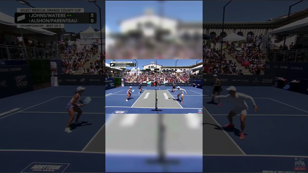 This mixed doubles point is INCREDIBLE 🔥