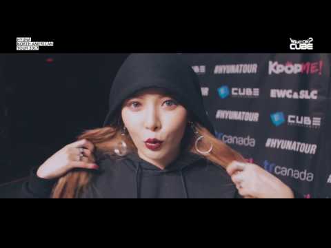 HYUNA(현아) - 2017 북미 투어 비하인드 Part.2 (NORTH AMERICAN TOUR 2017 Part.2)