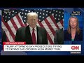 Trump’s lawyers say prosecutors are trying to expand gag order(CNN) - 09:03 min - News - Video
