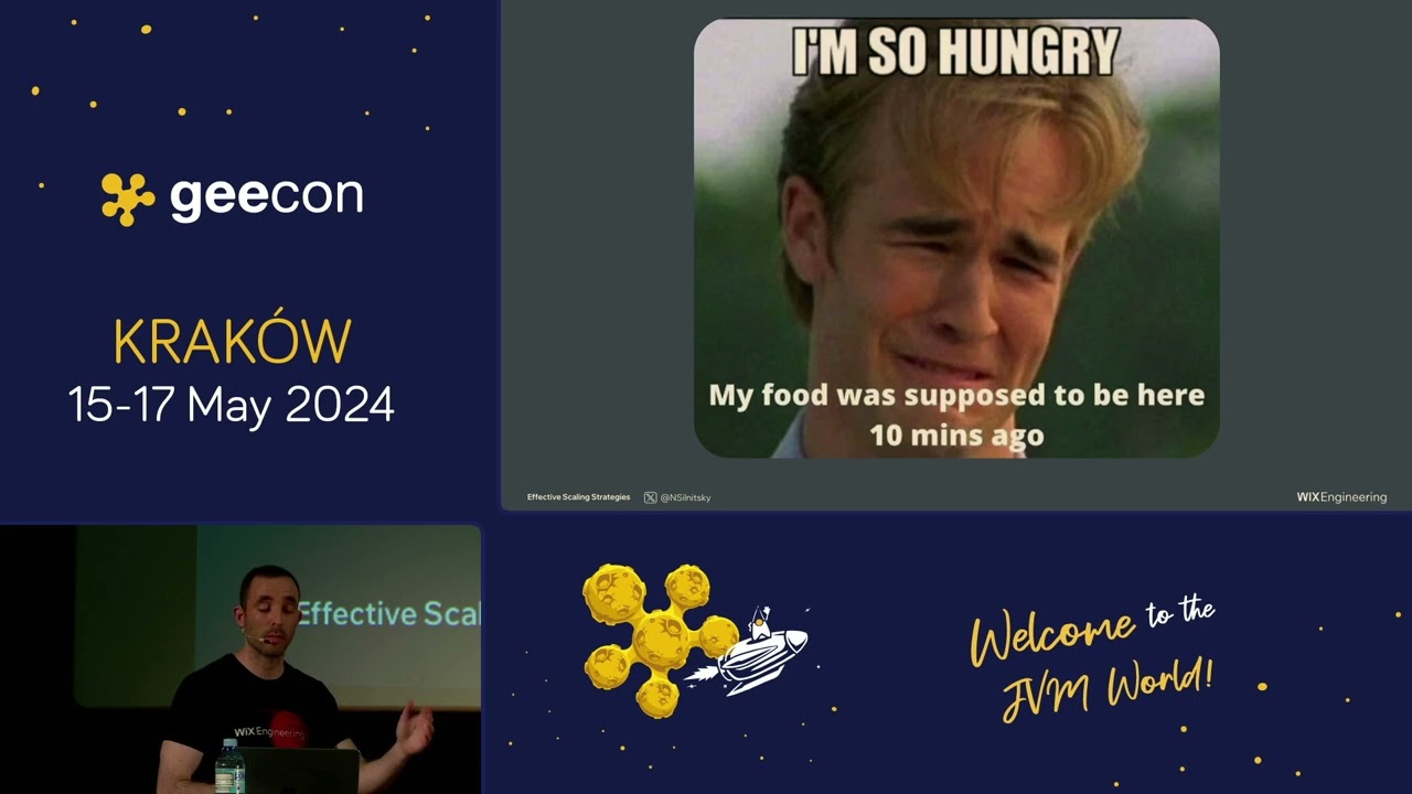 GeeCON 2024: Natan Silnitsky - Scaling Horizons Effective Strategies for Wix's Scaling challenges