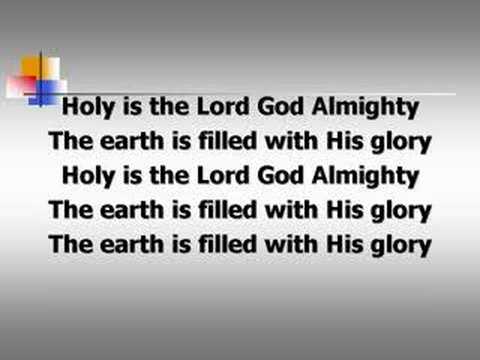 Holy is the Lord (worship video w/ lyrics) - YouTube