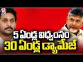 Chandrababu Comments On YS Jagan Over His Ruling | V6 News