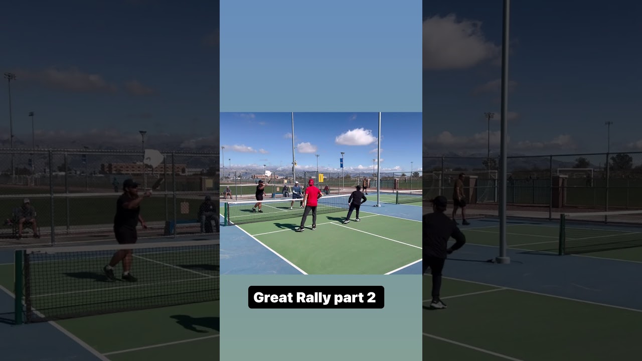 Great Rally part 2 #pickleball