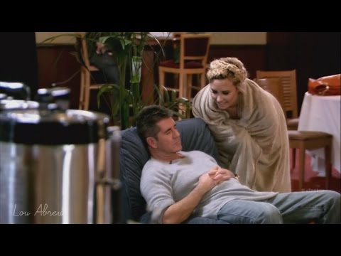 Demi Lovato and Simon Cowell - Funniest moments on The X Factor - Season 3 (5/8) LEGENDADO