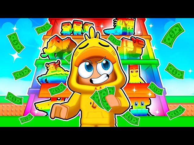 Ik Kreeg De REGENBOOG BASIS Van ADMIN In Steal A Brainrot! (Roblox)