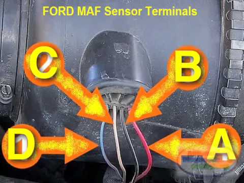 Ford MAF Sensor Testing, 12V Power - YouTube 2014 f550 fuse diagram 