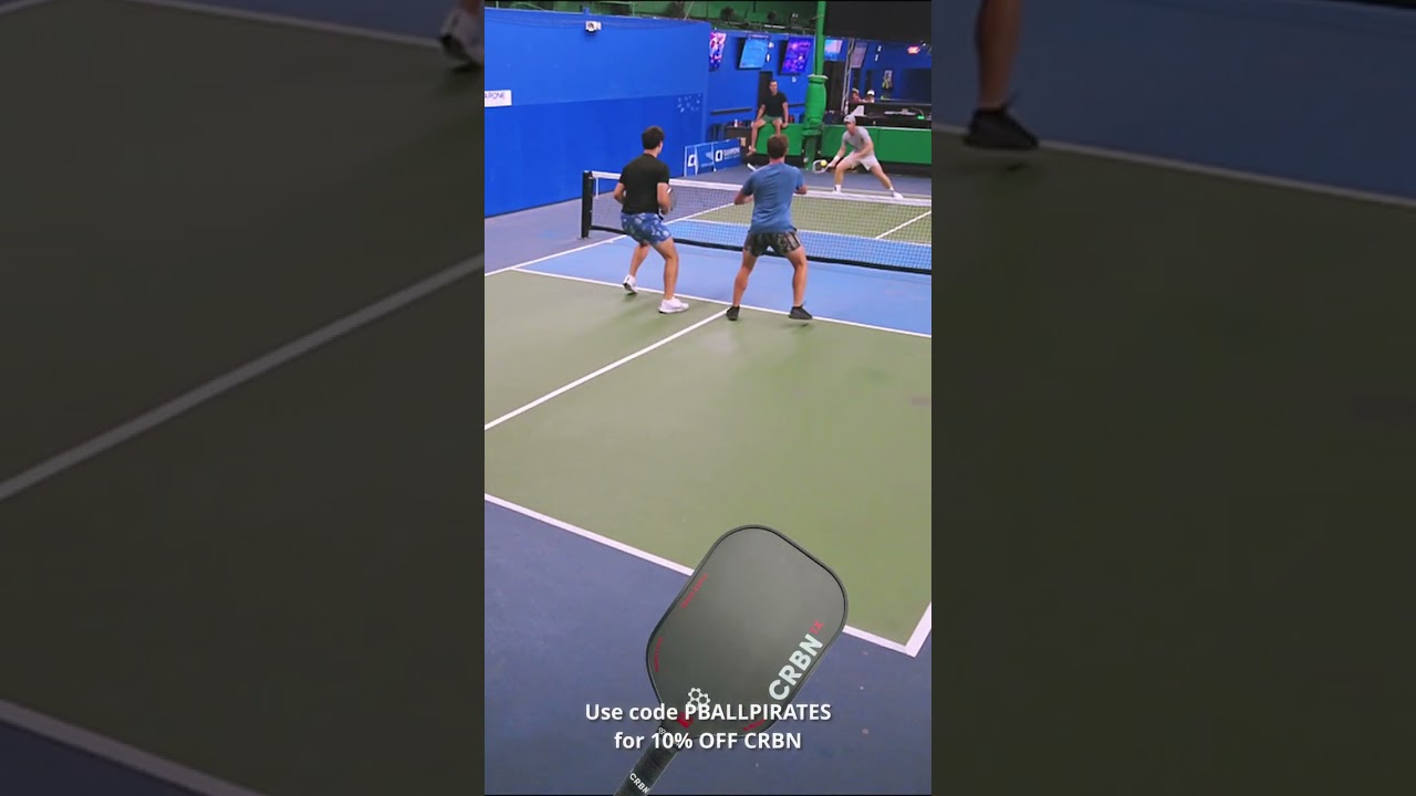 🥷When Two Ernes are Not Enough #pickleballhighlights #pickleball #sports #sporthighlights #shorts