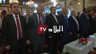 مهزلة وقعت مع النشيد الوطني الجزائري، ووزير السياحة يستمع إليه كاملا ...