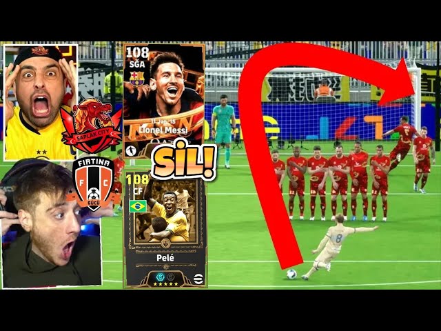 108 BALLONDOR MESSİ 😱 VS 108 PELE ! KAYBEDEN SİLER ! ELPESİCO 25 ÜMİDİ VS EMJAN KAPIŞMA