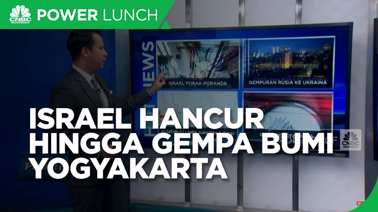 Israel Porak-poranda Dibombardir Hizbullah Hingga Gempa Bumi Yogyakarta