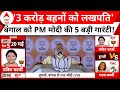 PM Modi in Bengal: Mamata Banerjee के गढ़ में पीएम मोदी ने 5 गारंटियों से कर दिया खेला ! | ABP News