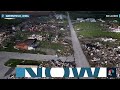 Drone video shows the extensive damage following the fatal Iowa tornado  - 01:00 min - News - Video