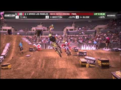 Brayton wins Mens Moto X Racing gold 