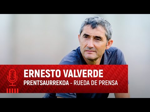 🎙️ Ernesto Valverde | pre Athletic Club-Cádiz CF I 6. J LaLiga 2023-24
