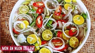 DA HEO NGÂM SẢ TẮC Chua Chua Ngọt Ngọt Cay Cay | Kieu Cooking | Món Ăn Ngon Dễ Làm