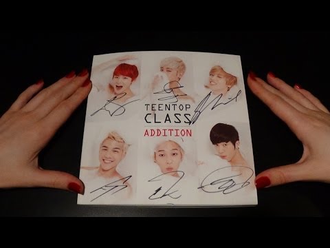 Unboxing Teen Top 틴탑 4th Korean Mini Album Repackage Teen Top Class Addition (Signed)