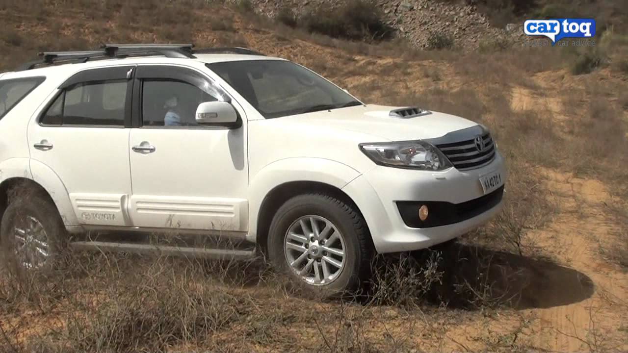 Toyota fortuner 2012 off road