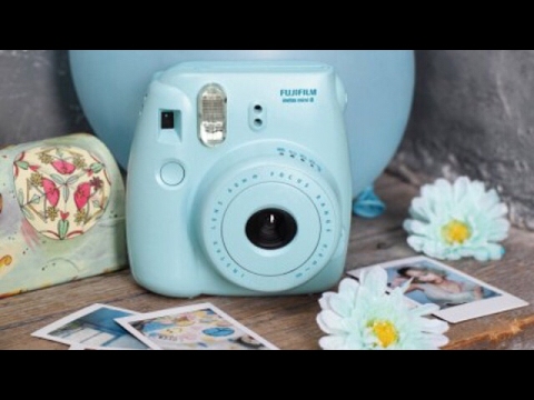 video Fujifilm Instax Mini 9 Kamera, eis blau