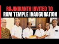 Rajinikanth Invited To Ram Temple Consecration Ceremony In Ayodhya