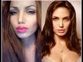  Me as Angelina Jolie  A Make-up Transformation 