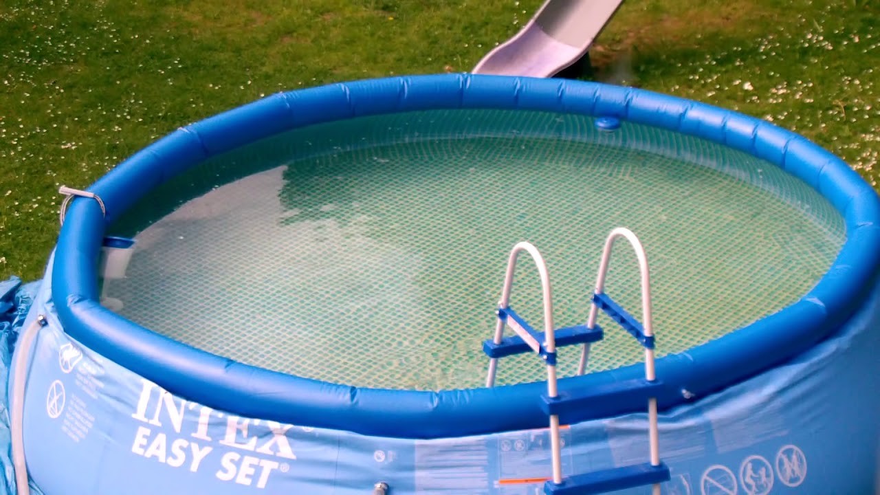 Pool Grünfärbung mit Vitamin C entfernen - YouTube
