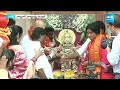 Amit Shah And Madhavi Latha Visits Bhagyalakshmi Temple | @SakshiTV  - 06:04 min - News - Video