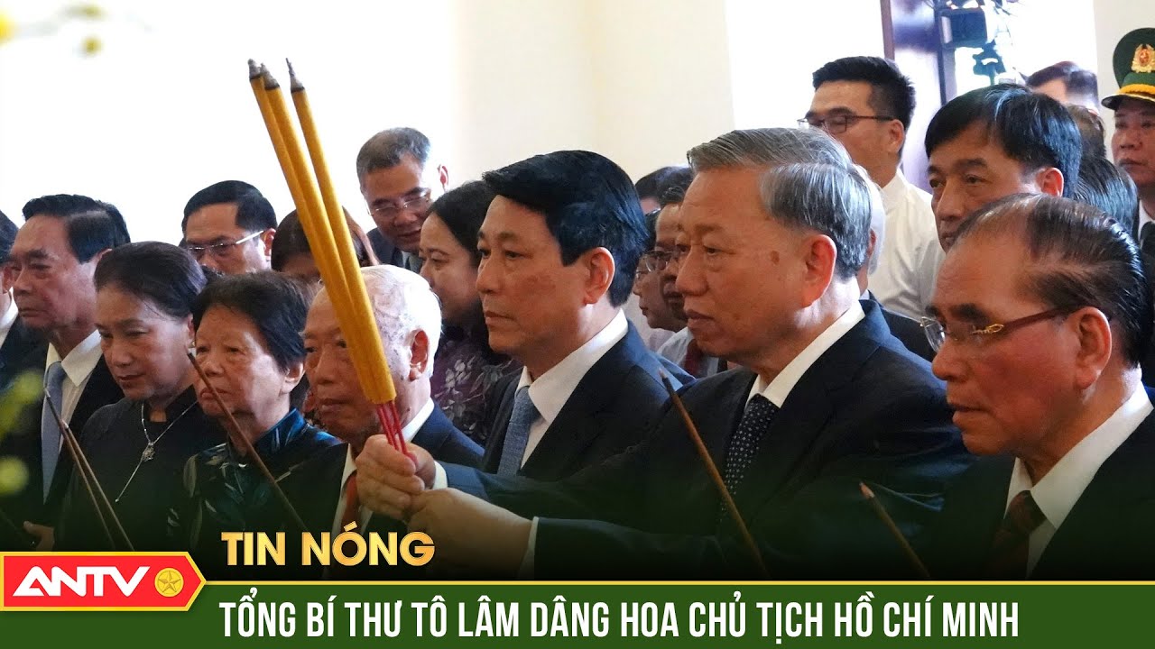 Tổng Bí thư Tô Lâm dâng hương, dâng hoa tưởng nhớ Chủ tịch Hồ Chí Minh | ANTV