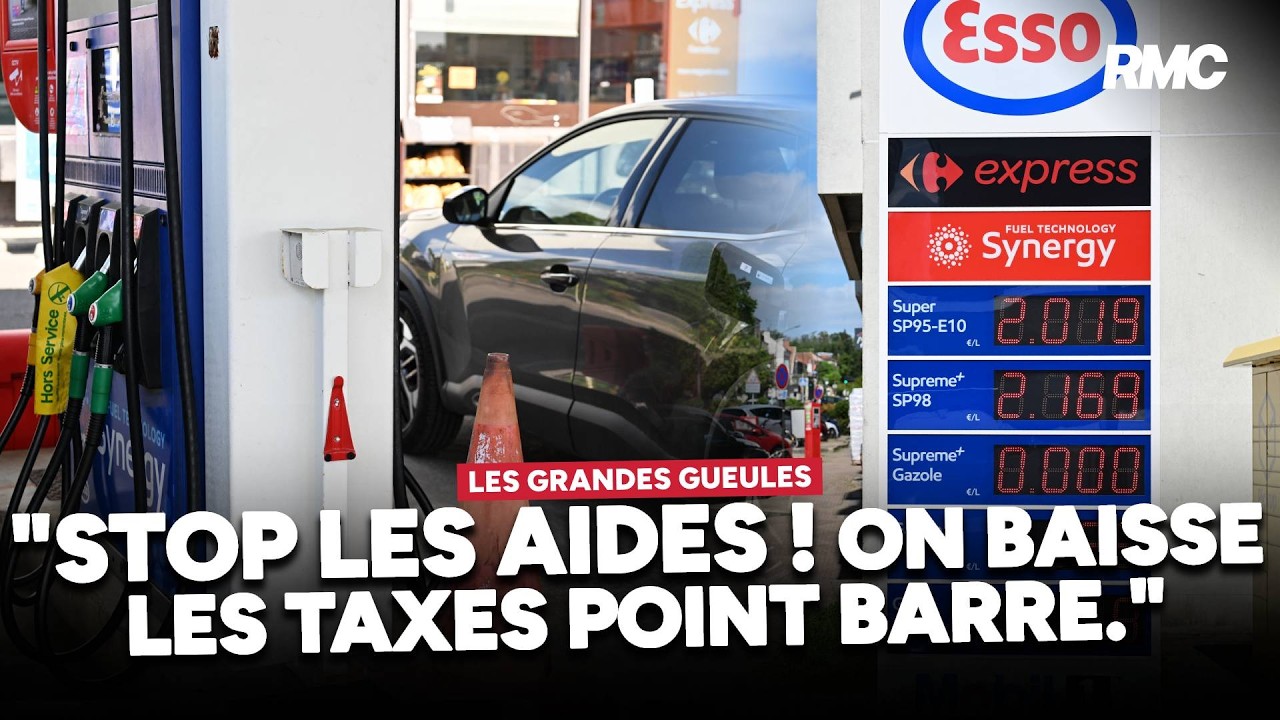 "Stop les aides, baissez les taxes" : le cri d’un moniteur de conduite face aux carburants