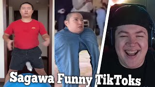 CRAZIEST Sagawa Funny TikTok Compilation - Try Not To Laugh 2025 | REAKTION