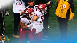 Washington State stops Washington with a game-winning defensive stand | Big Ten on NBC Sports