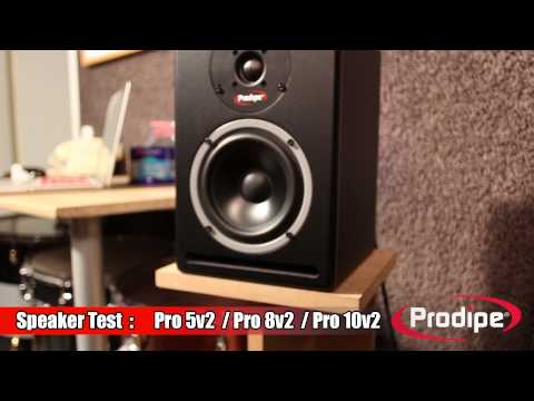 Speaker Test : Pro 5v2 / Pro 8v2 / Pro 10v2