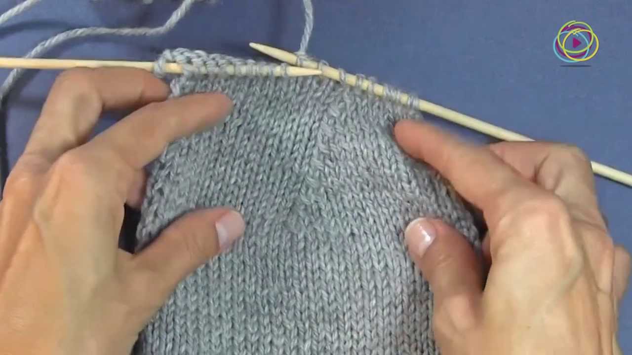 Tutorial zu den Grundtechniken des Strickens Abnehmen von Maschen YouTube