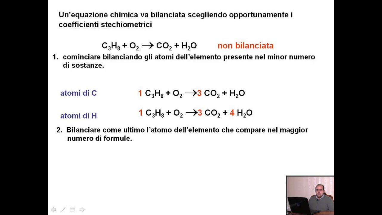 Esercizi Di Chimica Generale Inorganica - Bilanciamento Di Reazioni ...