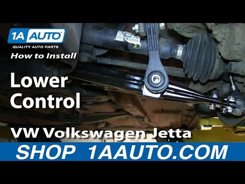 VW BORA A4 (MKIV) - Front Lower Control Arm Replacement